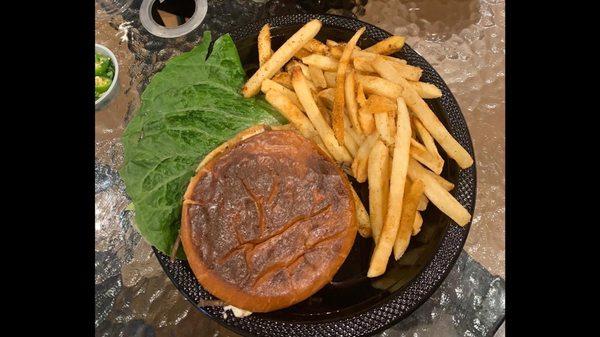 Hunter Beef Sandwich and Fries