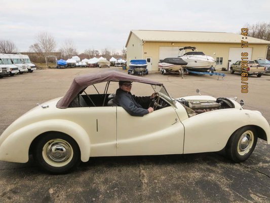 1952 AC 2 Liter-Buckland
Finished customer's start of restoration project. 
Dropped off not running...