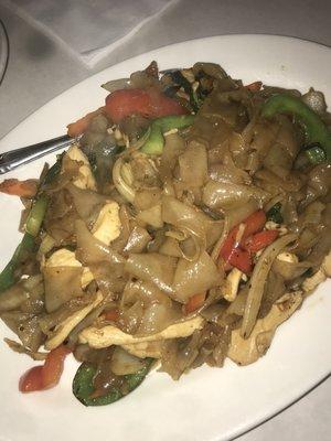 Drunken noodles, thumbs up!