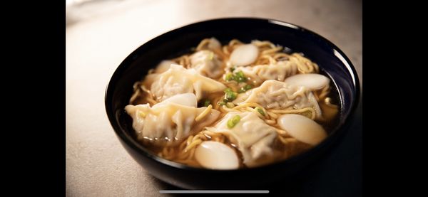 Beef dumpling soup