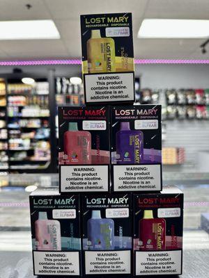 Lost Mary by elfbar with the new limited flavours