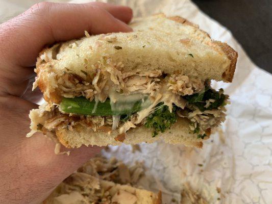 Porchetta sandwich