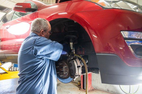 Brake repair service