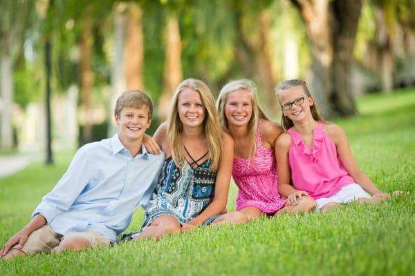 Family portrait on Marco Island