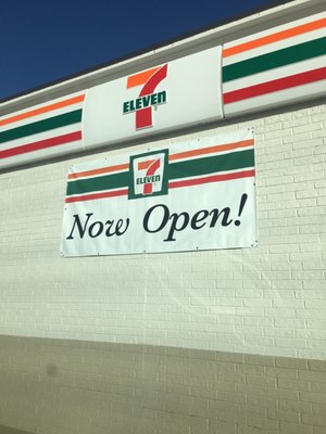 Reopened after its remodel.