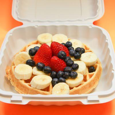 Fruit Explosion Waffle