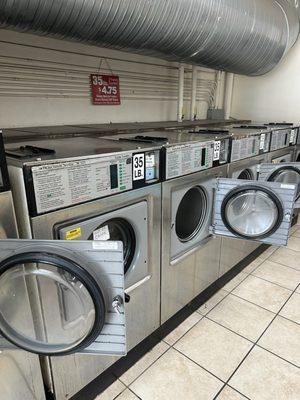 Laundry machines