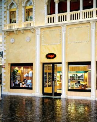 Located in the Grand Canal Shoppes inside the Venetian Resort, Hotel & Casino.