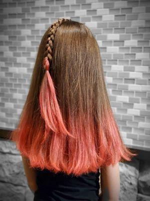 Pink tips!