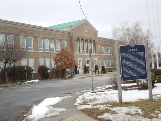 Darien Historical Marker