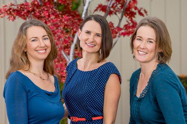 Pregnancy and Infertility practitioners - Cathryn, Katy, and Anna