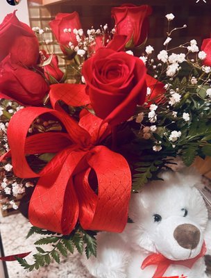 Valentines Day Flower Arrangement