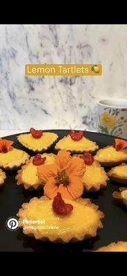 Lemon Curd Tartlets