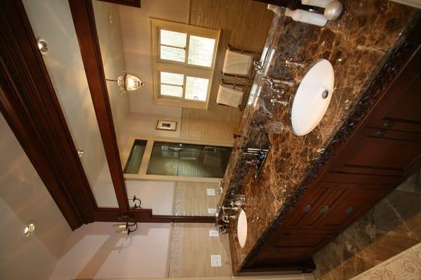 Countertops by Bridgewater Marble & Granite.  Design by Canterbury Design of Morristown.