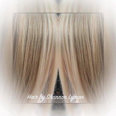 Beautiful blonde highlights