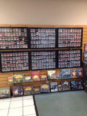 Magic the Gathering wall of singles.