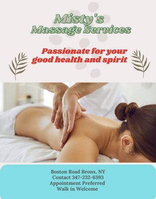 Misty’s Massage Services