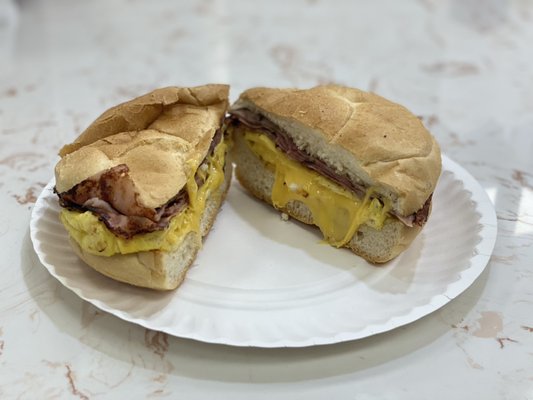 Ham, Egg, & Cheese Sandwich