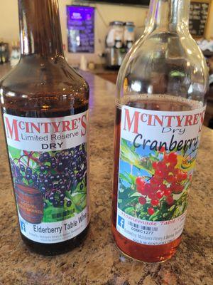 McIntyre dry Elderberry and dry Cranberry