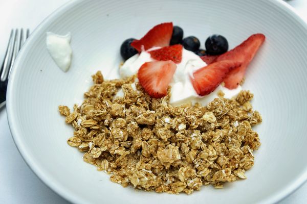 Greek Yogurt and Granola Parfait