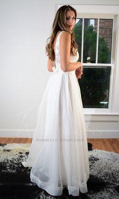 Romantic Creations Bridal - Beautiful High Fashion Wedding Dresses Handmade in our Wedding Atalier by Maria Elena Bishop