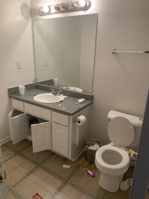 Move out job (Master Bathroom)