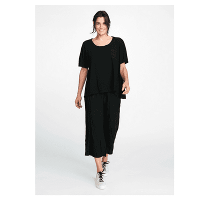 Flax Lunar Tee and Urban Crop Pant