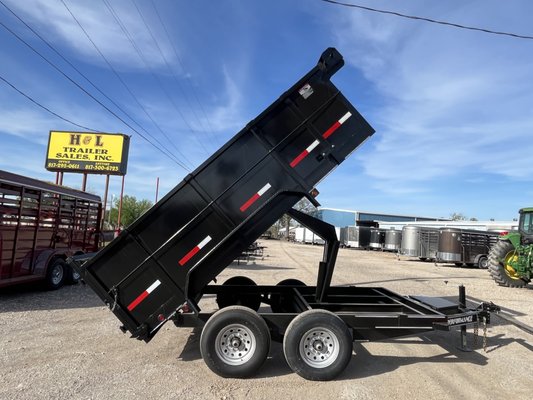 Parker Dump trailers available