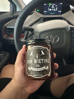 Von Wieting Co Candle- Apple Bourbon