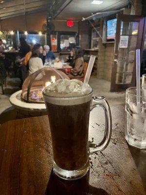 My friend's boozy coffee