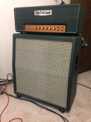 The M-4530  KT66 Powered 30 watt head and 2 x12" slant cab