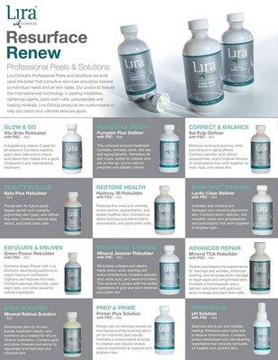 Refresh and Renew skin with Lira Clinical Peels