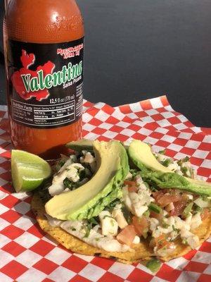 Tostada de Ceviche