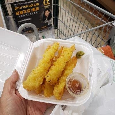 Shrimp Tempura $6.25+tax