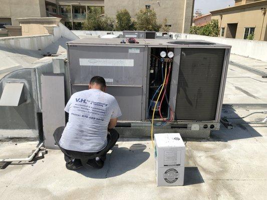 Does your AC need service? We are here to help, give us a call today!