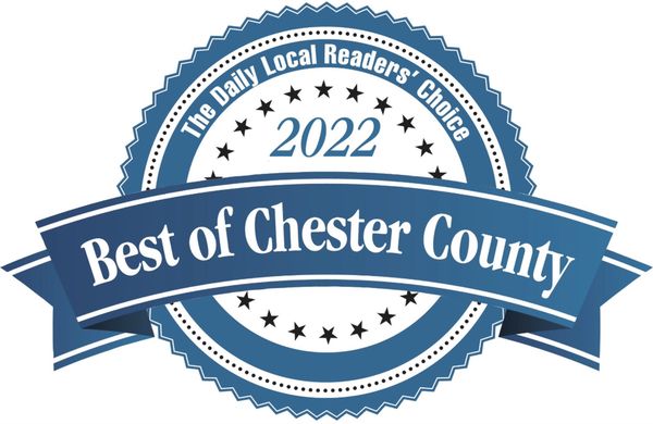 2022 Best of Chester County.  Thank you.