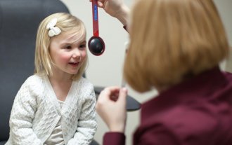 Children often do not complain about having blurred vision.