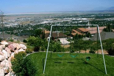 Enjoy your very own long lasting swing set from Component Playgrounds, located in Salt Lake City, Utah!