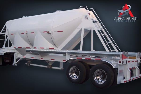 Pneumatic Trailer with  Aluminum rims