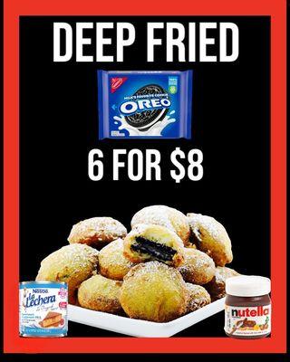 Deep Fried Oreos