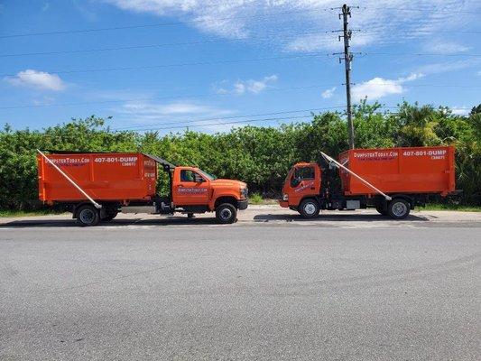 Our trucks and dumpsters meet the needs of residential neighborhoods and haul away the trash for you - saving multiple trips to the dump.