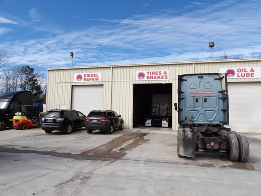 Capitol Diesel Repairs and Truck Tire Shop.