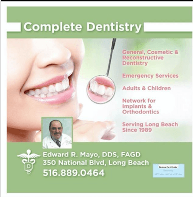 Edward R Mayo, DDS FAGD