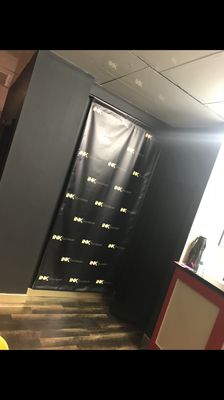 Custom backdrop