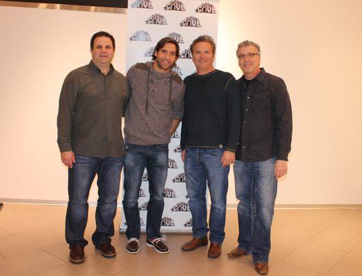 Sports Cave Founders with Max Talbot