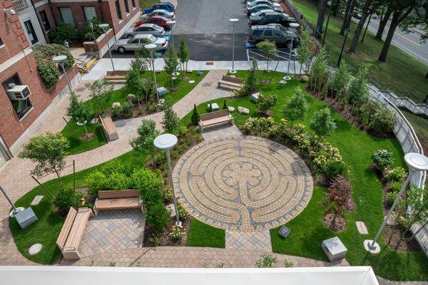 Lowell General Hospital Healing Garden Install By G. Greene