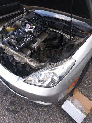 Starter replacement ES300 Lexus