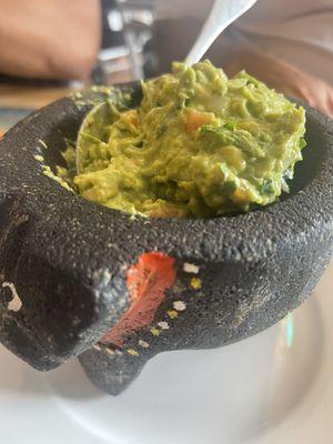 Guacamole made fresh at table side