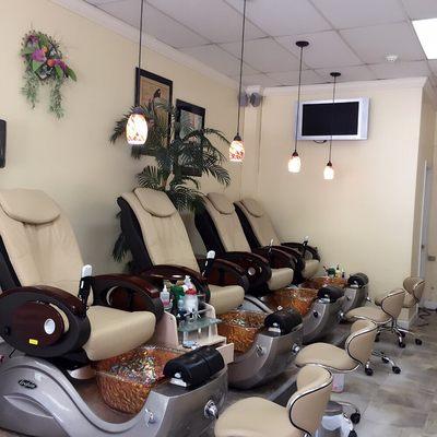 New pedicure chairs