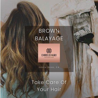 Brown Balayage